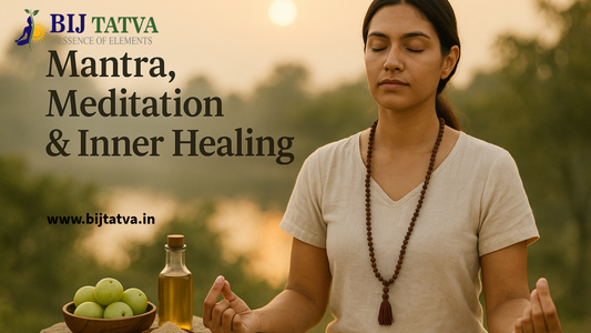 🌿 Mantra, Meditation & Inner Healing: The Ayurvedic Path to True Wellness