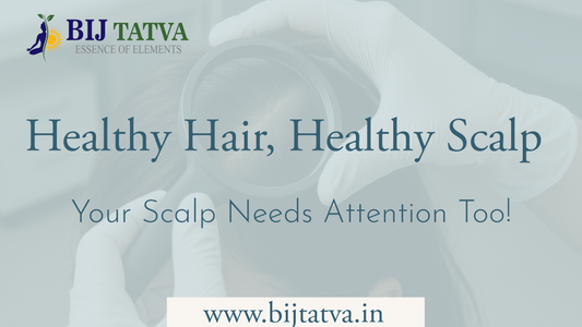 “Woman massaging Ayurvedic hair mask into her scalp using natural herbs like Amla, Neem, and Hibiscus, with a calm, healing vibe.”