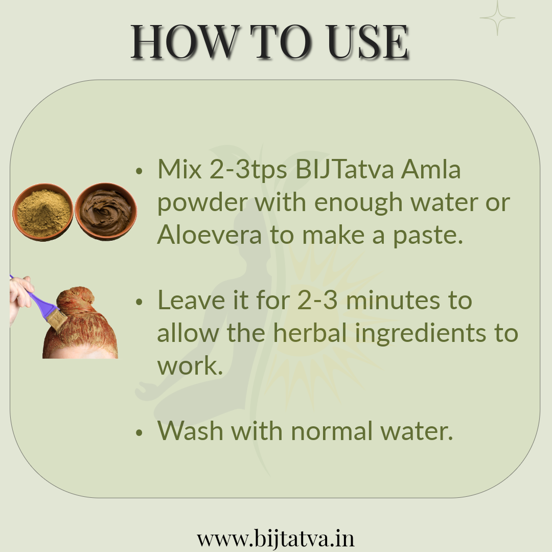 100% Pure Amla Powder – Ayurvedic Hair, Skin & Wellness Booster