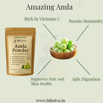 Benefits of Amla Powder – Promotes Hair Growth, Strengthens Roots, Prevents Hair Fall and Premature Greying

